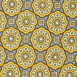Yellow Archivio Collection Silk Tie 1985-05