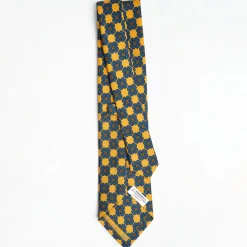Yellow Archivio Collection Silk Tie 1940_06
