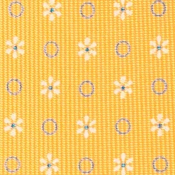 Yellow Seven-Fold Tie - Small Designs