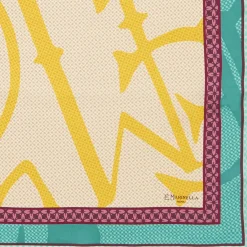 Yellow Silk Scarf 90 - Archivio Ispiration 1961