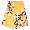 Yellow Wool And Silk Stole